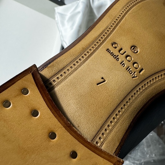 Gucci Men’s Horsebit Loafers w/ Embroidered Wolf – Size 7 – NWT - Picture 8 of 10